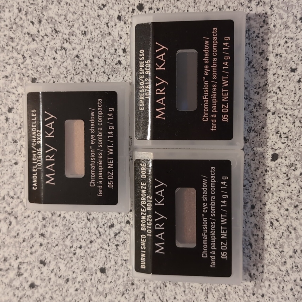 BUNDLE! 3 New Mary Kay ChromaFusion .05 OZ Eye Shadows